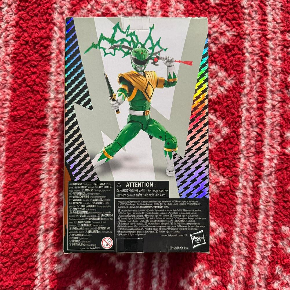 Power Rangers Lightning Collection Green Ranger Spectrum Edition NIB Glow Foil - Picture 2 of 4